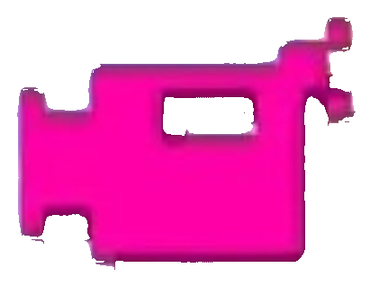 Pink media icon